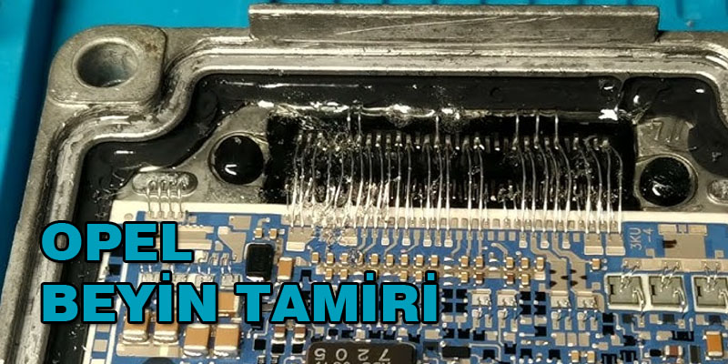 Opel motor beyni tamiri
