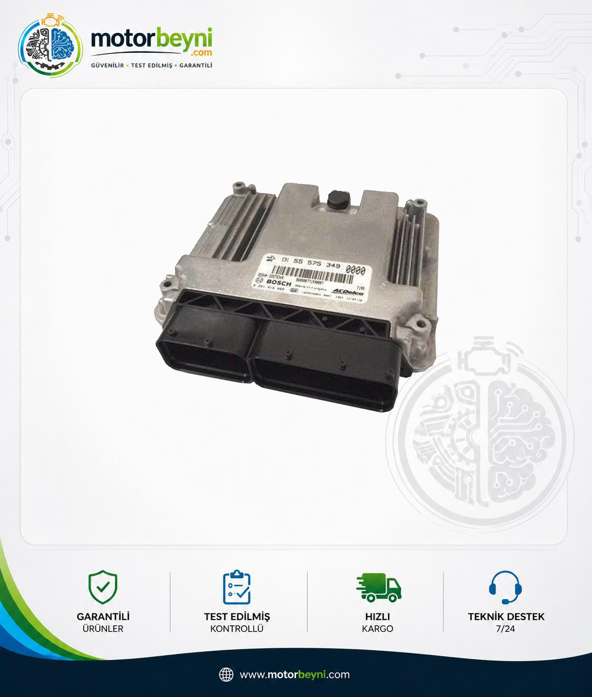 Opel Astra J 2.0 CDTI Motor Beyni | Bosch EDC17C19